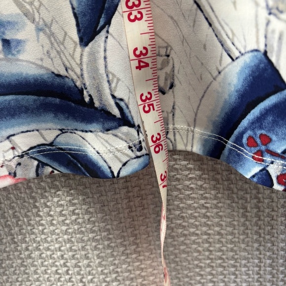 Chico's Floral Paisley Burnout Print Shift Dress Chicos Size 2 Multicolor Boho - Picture 9 of 9